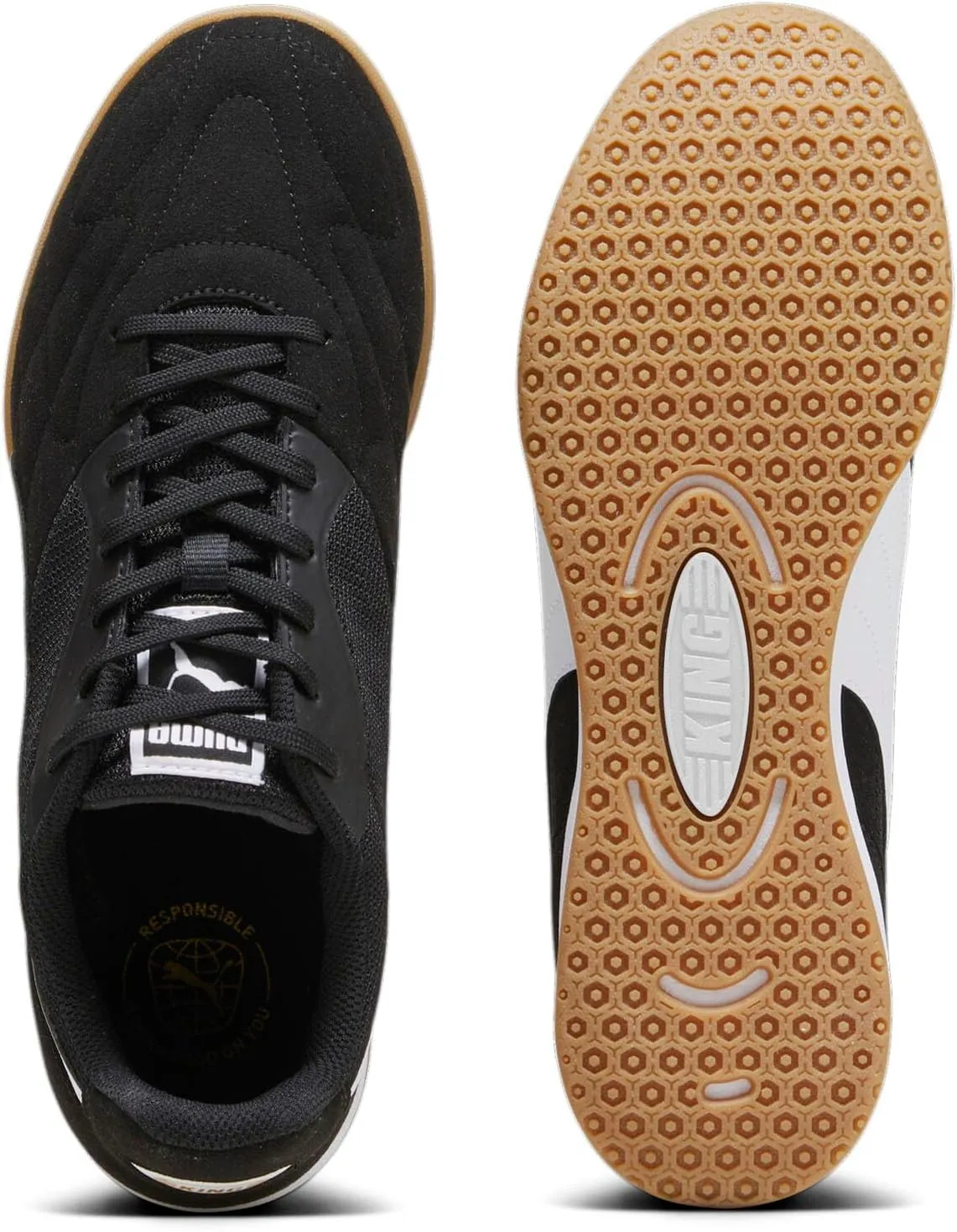 PUMA Men's King Top Indoor Trainer Soccer Shoes Sneaker