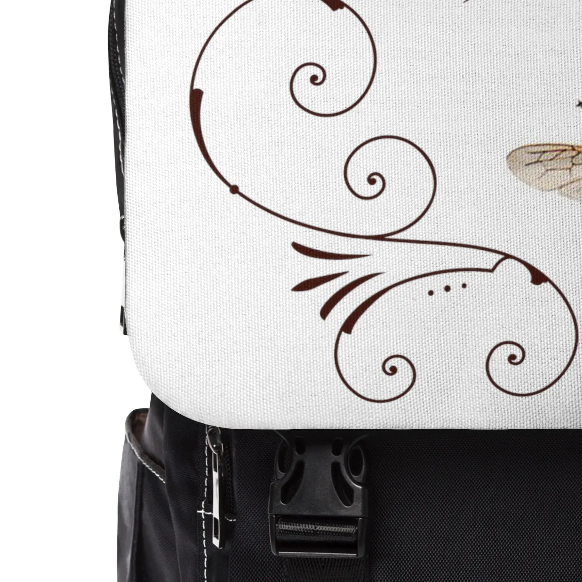 Queen Bee Unisex Casual Shoulder Backpack