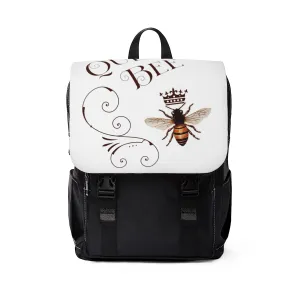 Queen Bee Unisex Casual Shoulder Backpack