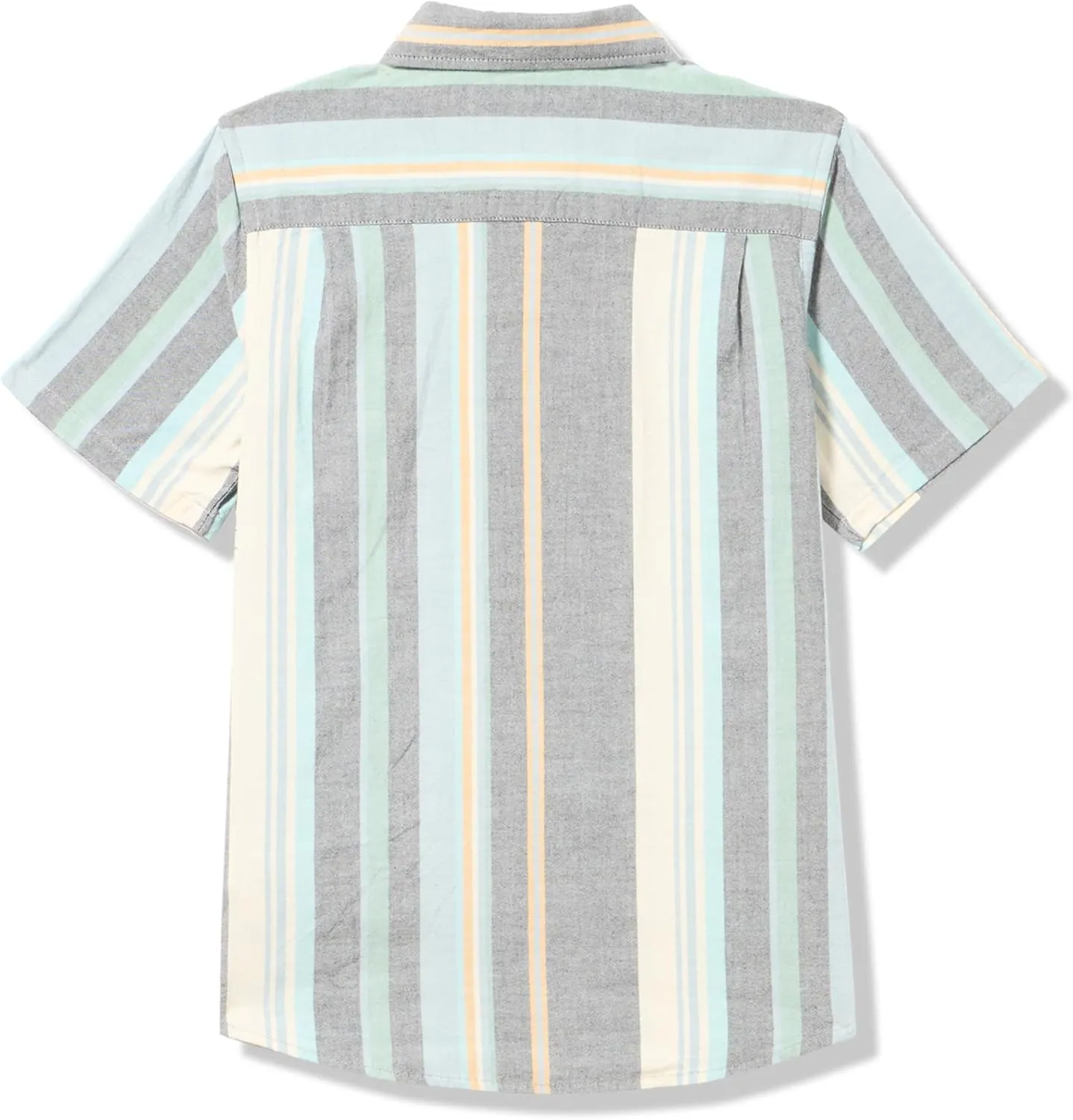Quiksilver Boy's Oxford Strip Classic Button Up Woven Top Youth