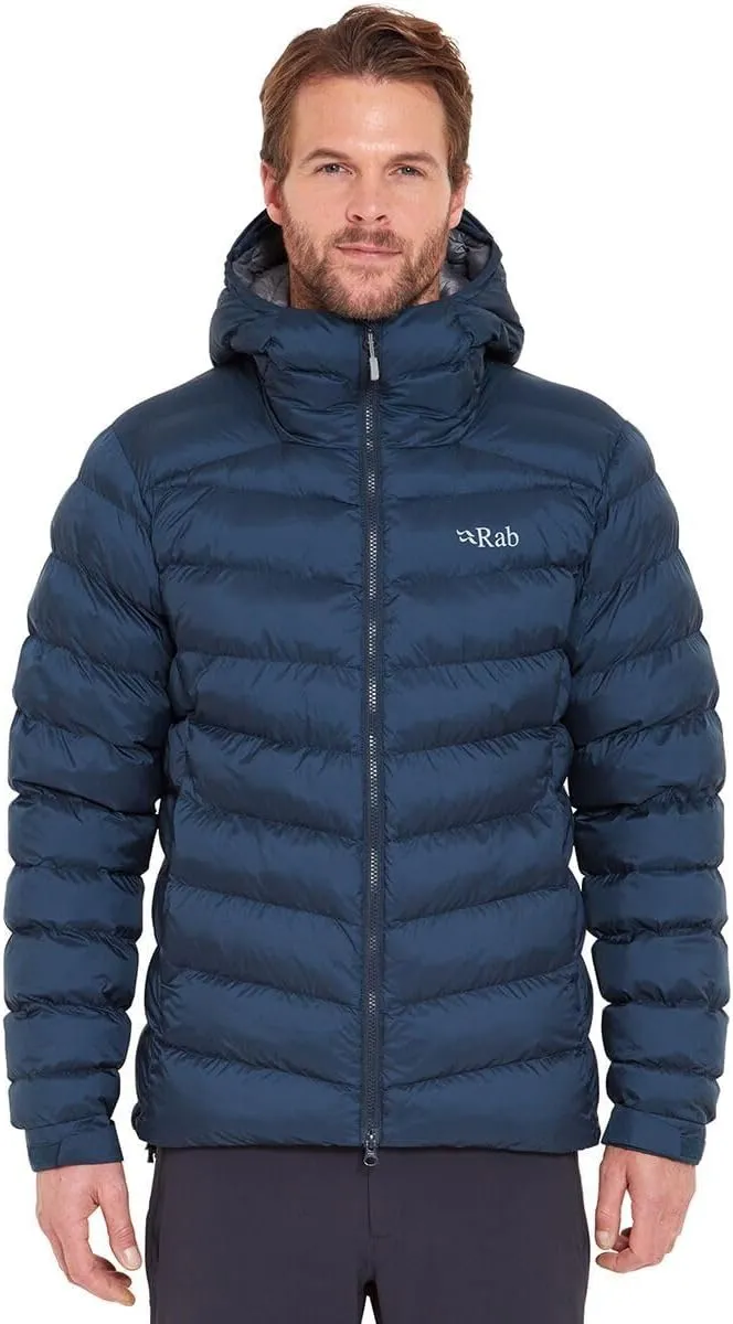 Rab Men's Nebula Pro Hooded Jacket, Lightweight & Insulated for Hiking & Mountain