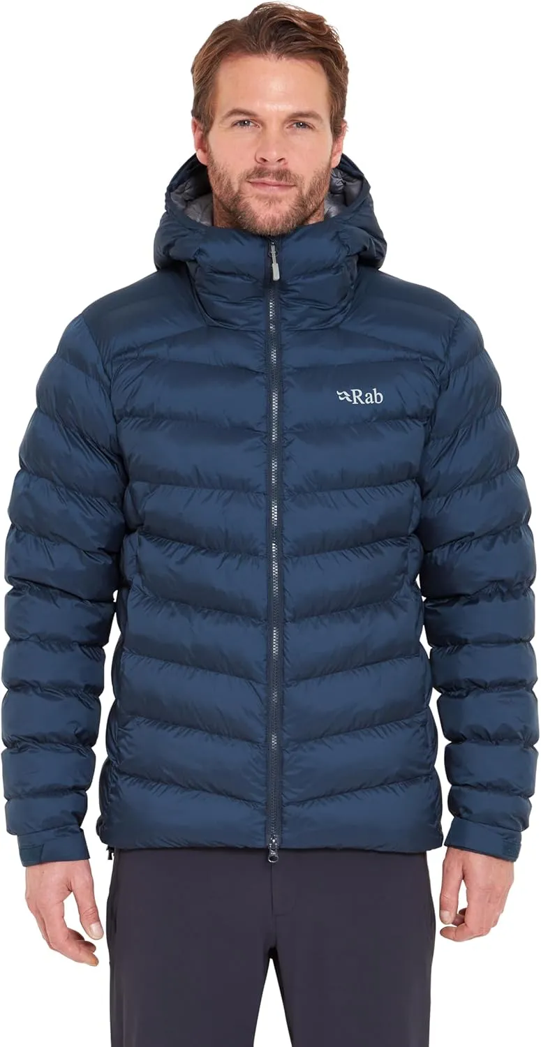 Rab Men's Nebula Pro Hooded Jacket, Lightweight & Insulated for Hiking & Mountain
