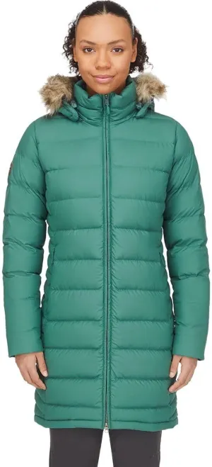 Rab Women's Deep Cover 700-Fill Long Down Parka Winter Coat for Hiking and Apres-Ski