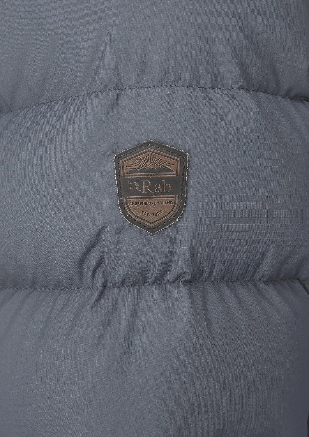 Rab Women's Deep Cover 700-Fill Long Down Parka Winter Coat for Hiking and Apres-Ski