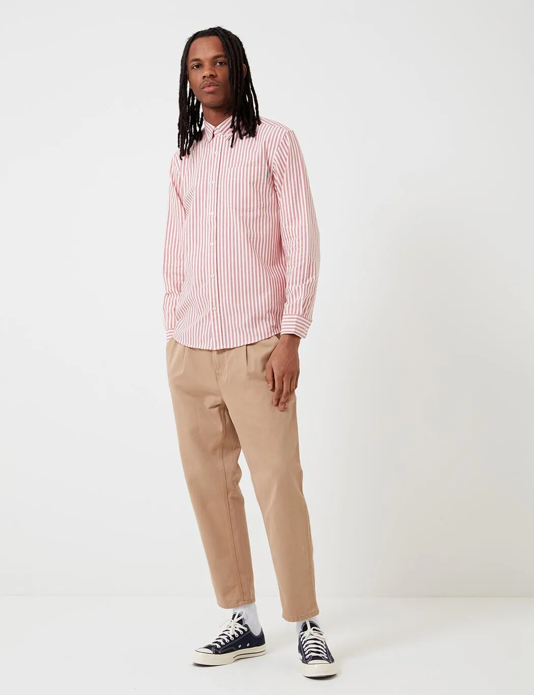 Red Carhartt-WIP Shirt High-value Etna (Stripe) - On-demand delivery Simon