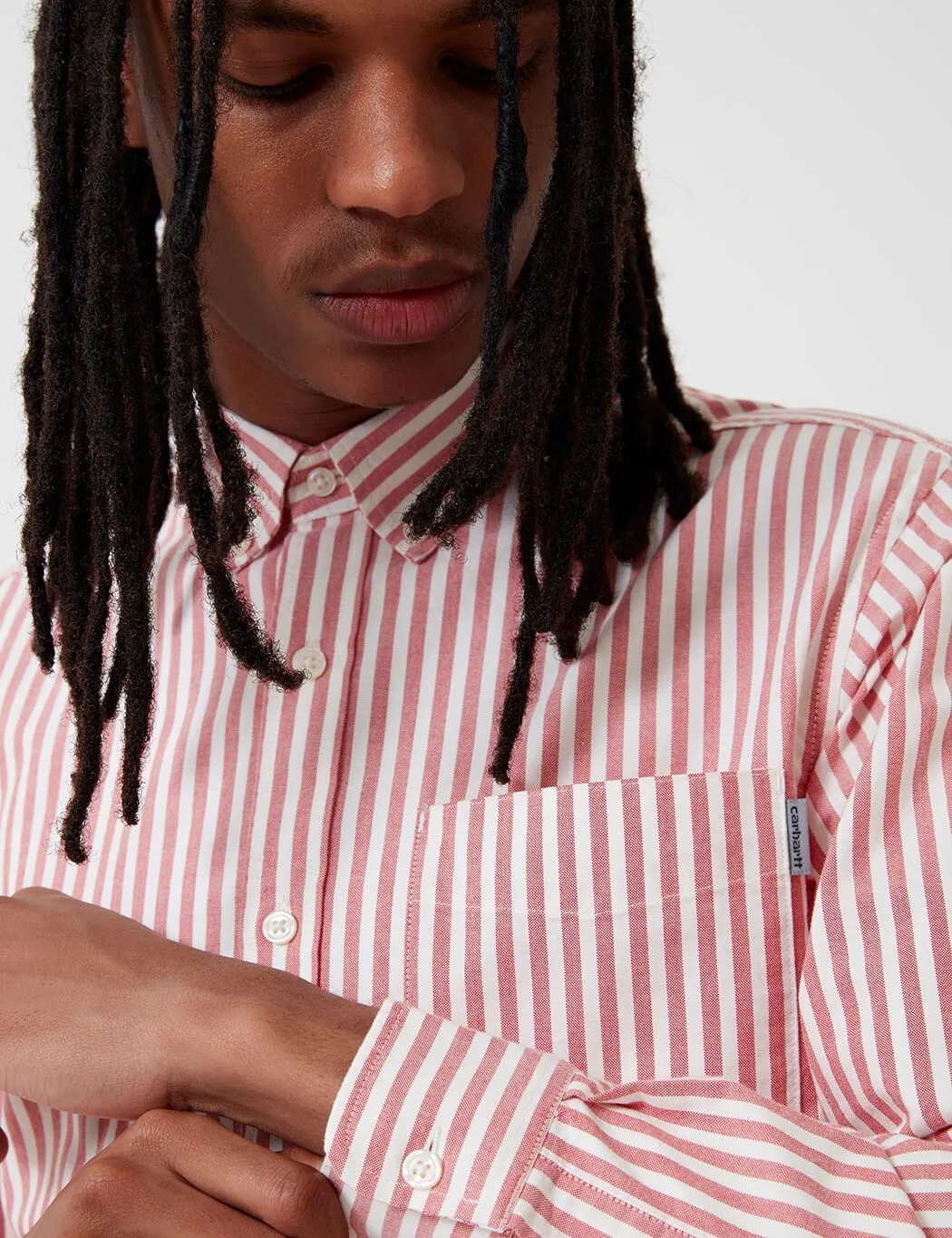 Red Carhartt-WIP Shirt High-value Etna (Stripe) - On-demand delivery Simon