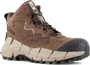 Reebok Work Men's Zig Kinetica Edge II Work Safety, Brown, 7.5 Wide
