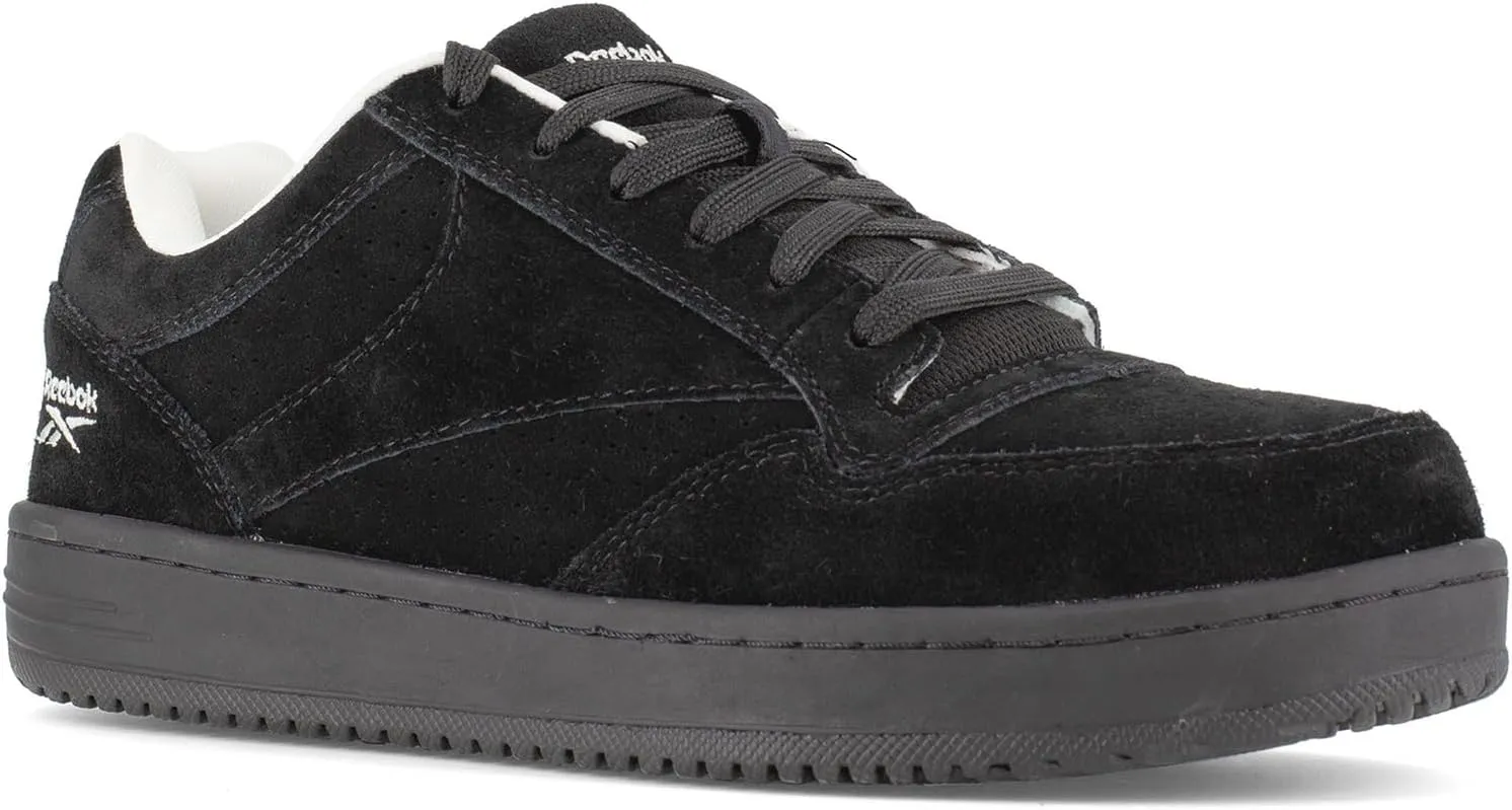 Reebok Work Soyay Men's Oxford, 10.5 D(M) US, Black-Suede