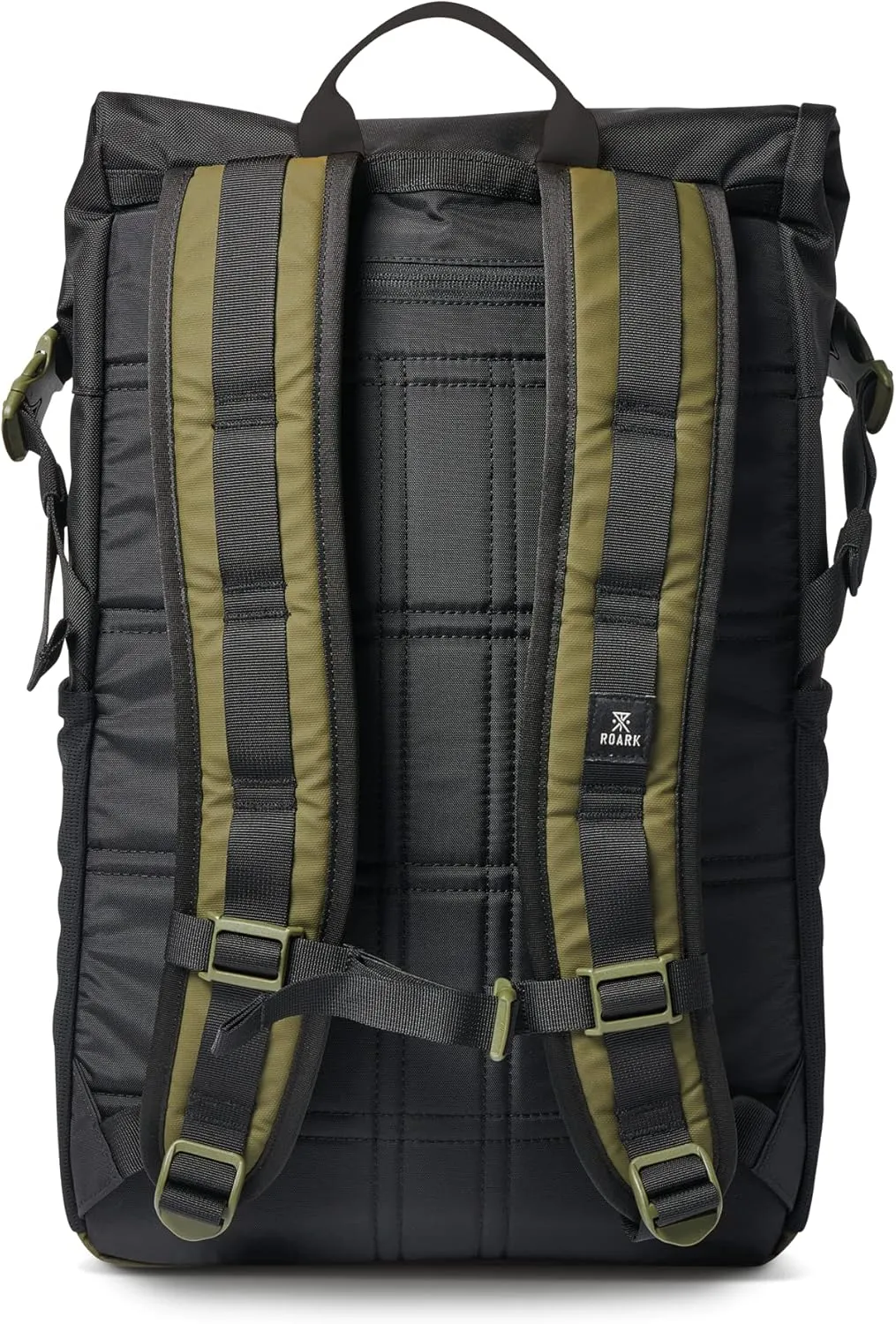 Roark Passenger 27L 2.0 Backpack, Travel Day Pack with Laptop Storage, Black/Military