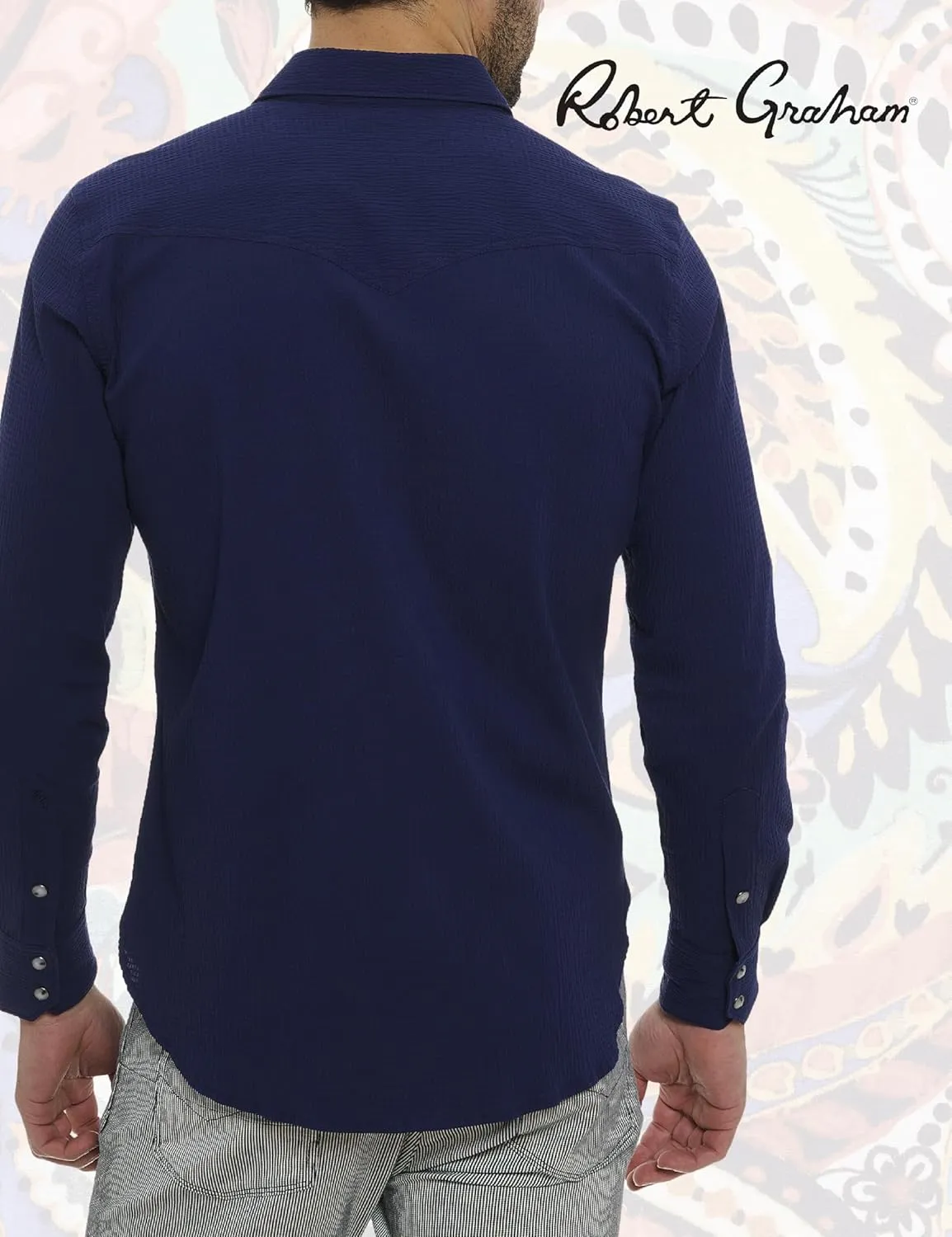 Robert Graham Men's Cantina Long Sleeve Woven Shirt