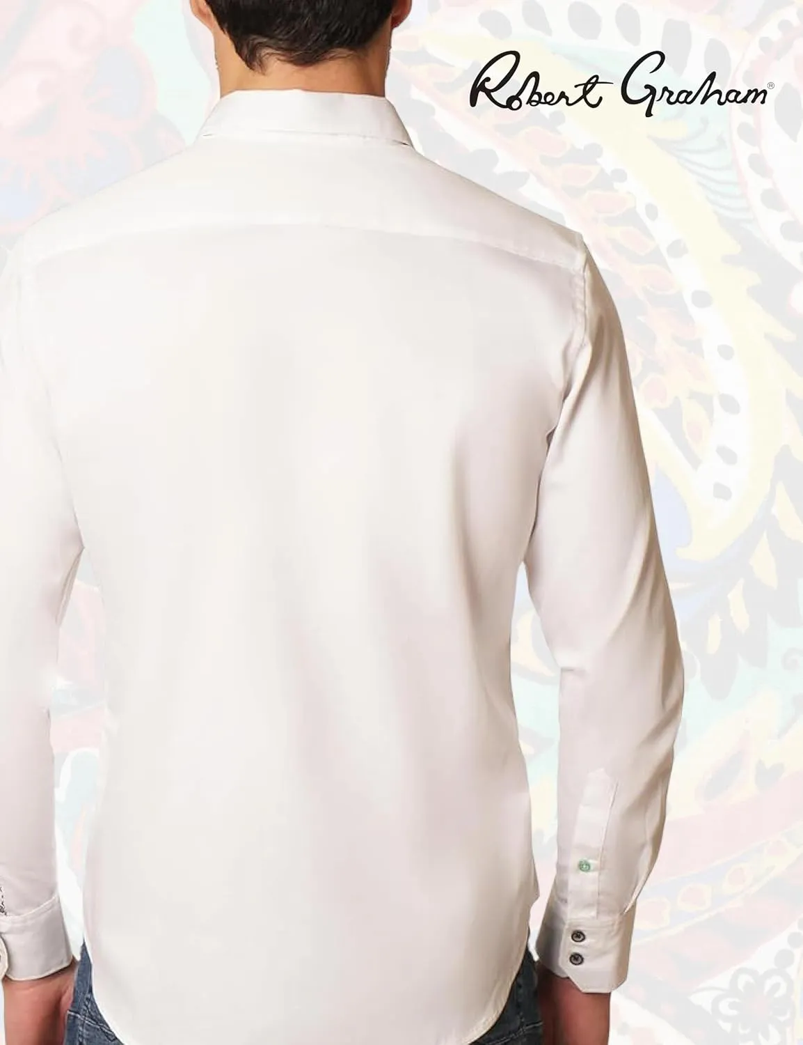 Robert Graham Men's Mulford Long Sleeve Woven Button Down Shirt