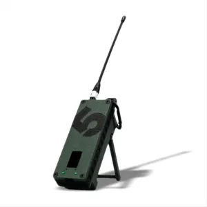 S5 Trekker Bravo LoRa Radio SX1262 with Meshtastic and GPS Enabled, Fully Flashed - Off-Grid Communication Device from spec5-Tactical Green