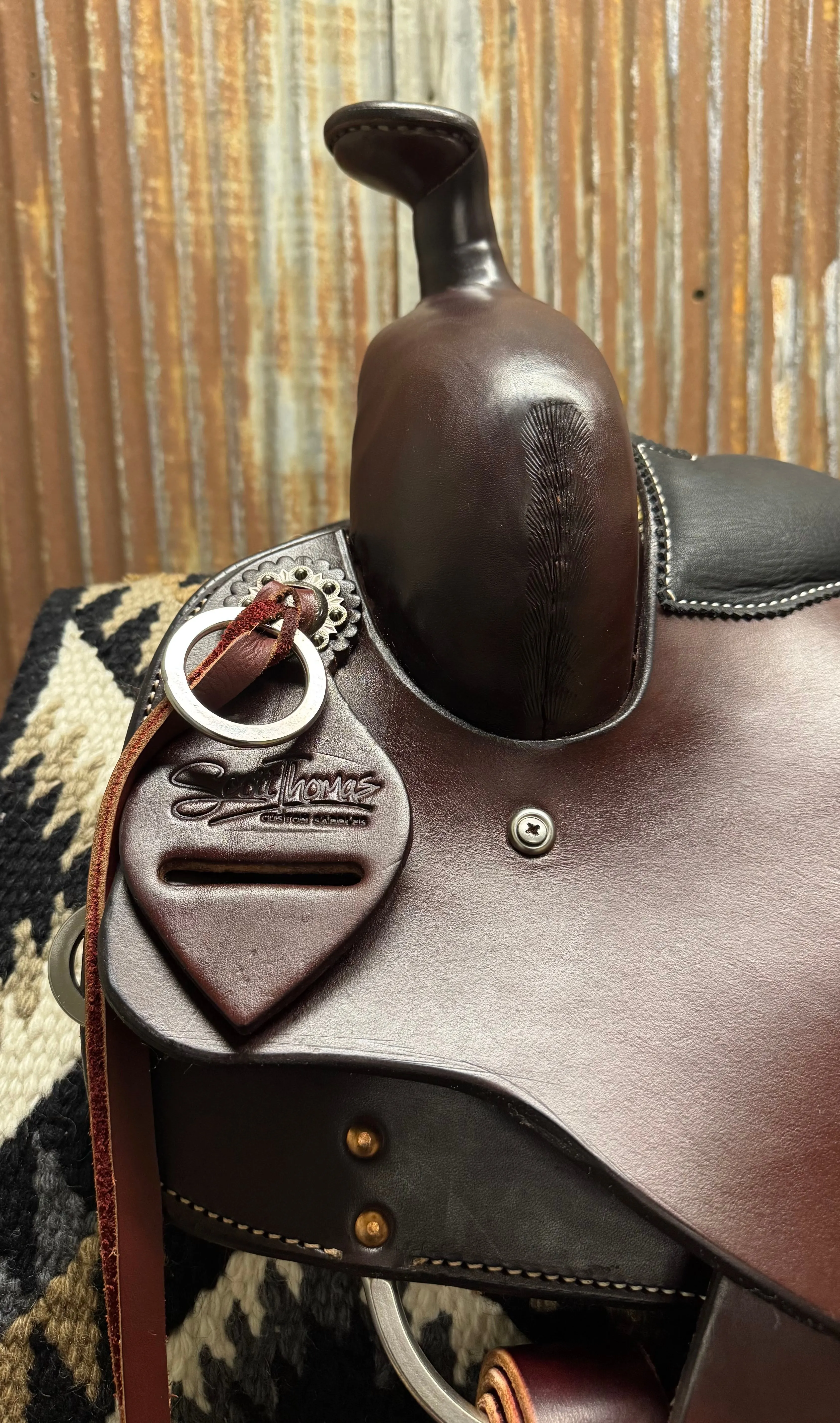 Scott Thomas Custom Mule Saddle