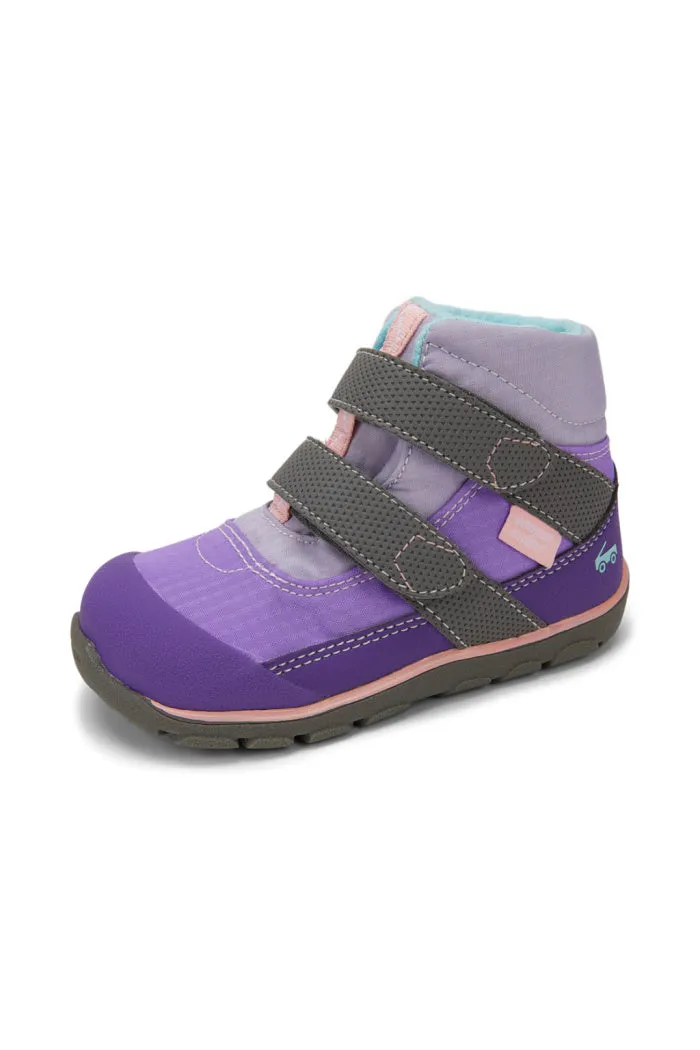 See Kai Run Girls Atlas II WP/IN in Purple/Gray