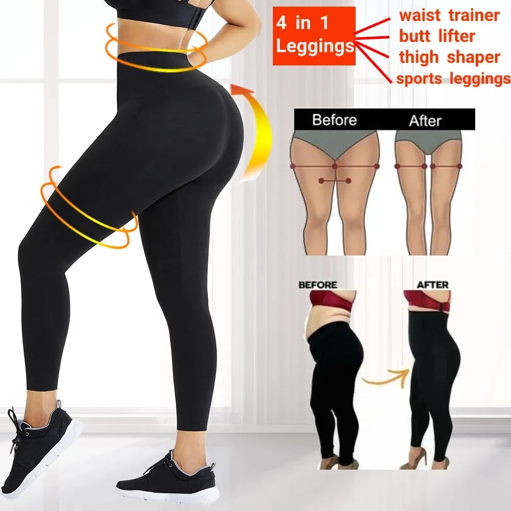 Shape & fitness butt lifter women shape wear slimming trainer leggings
