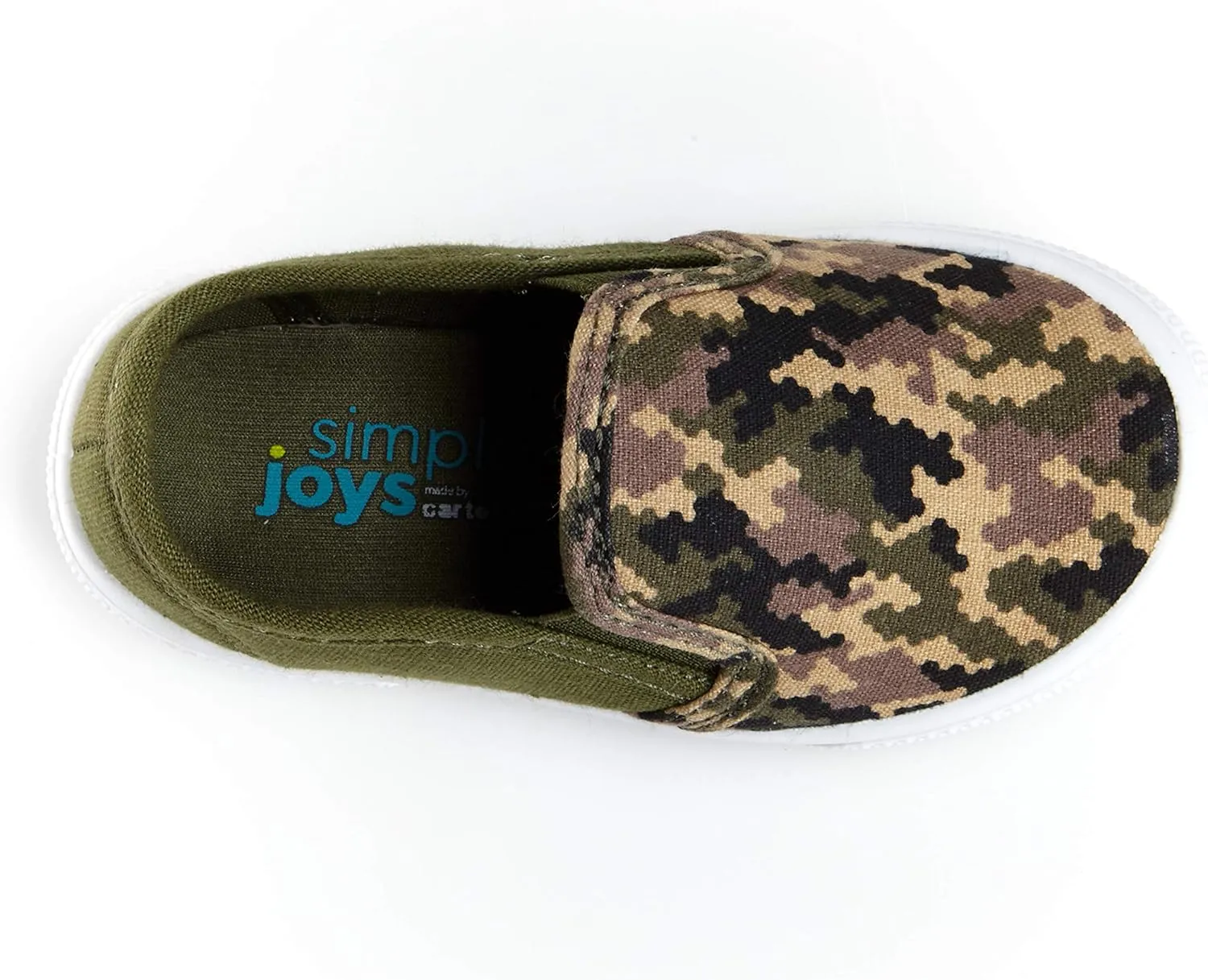 Simple Joys by Carter's Unisex Kids and Toddlers' Casual Slip-on Canvas Shoe