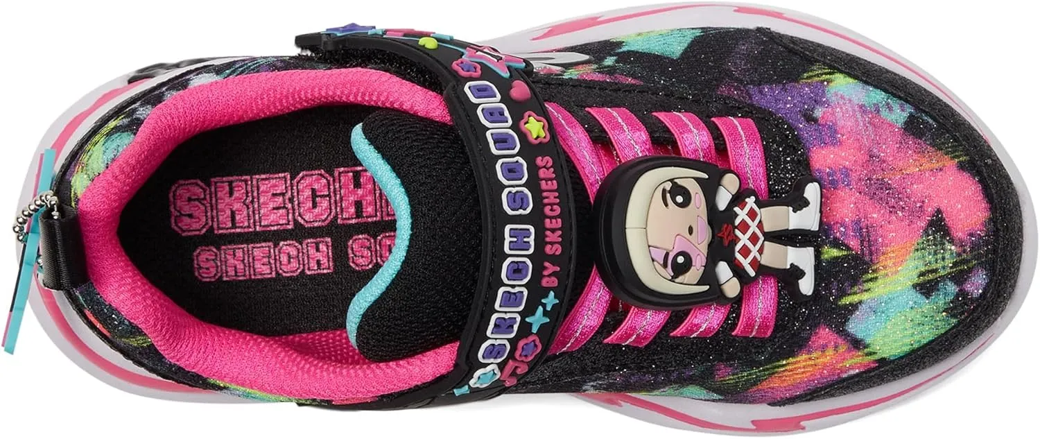 Skechers girls Snuggle Sneaks Skech Squad sneaker