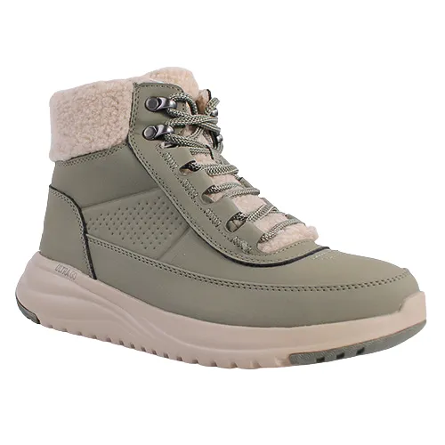 Skechers Ladies Ankle Boots - 144756 - Olive
