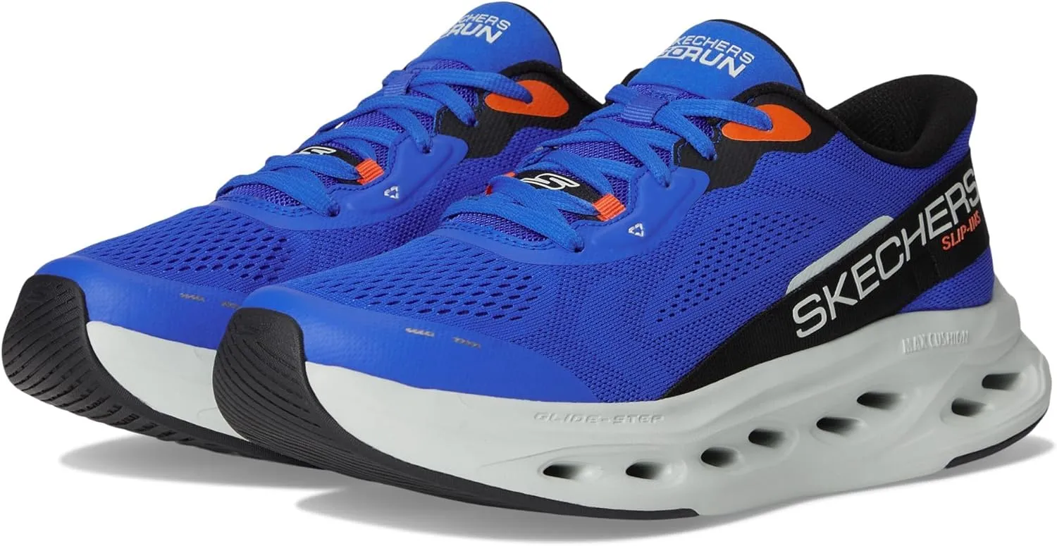 Skechers Men's Max Cushioning Glide Step Advert Hands Free Slip-ins Sneaker