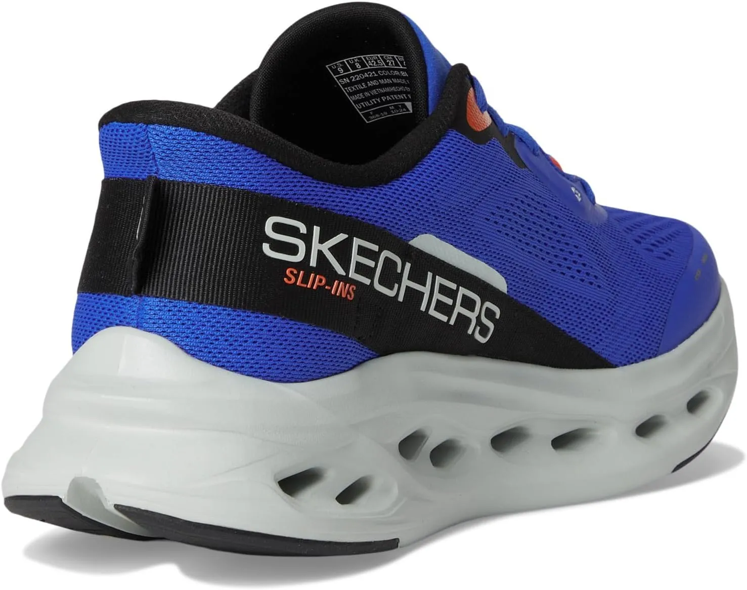 Skechers Men's Max Cushioning Glide Step Advert Hands Free Slip-ins Sneaker