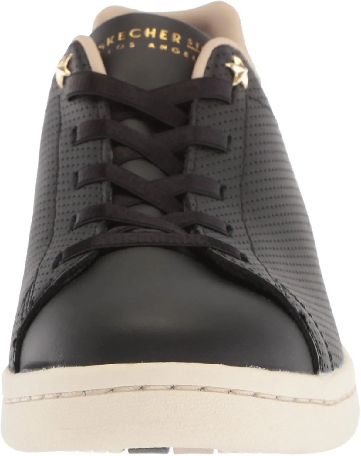 Skechers Unisex-Adult Darma-Perforated Leather Sneaker