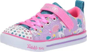 Skechers Unisex-Child Lite-Sparkle Friends Sneaker