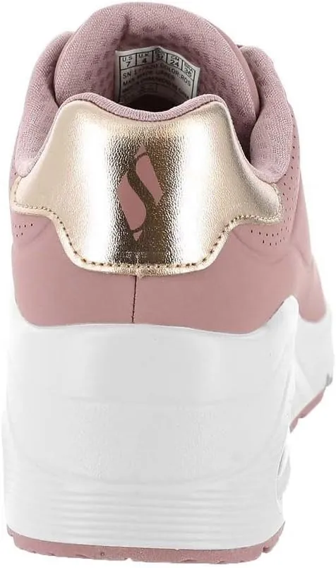 Skechers Women's Uno Wedge-Hi Steps Sneaker