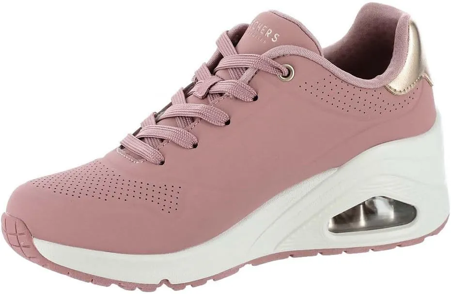 Skechers Women's Uno Wedge-Hi Steps Sneaker
