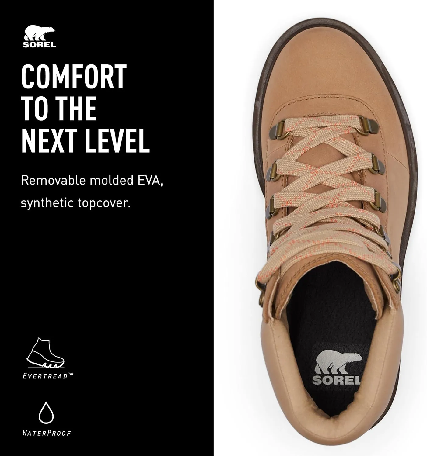 SOREL Women's Lennox Hiker Waterproof Boots