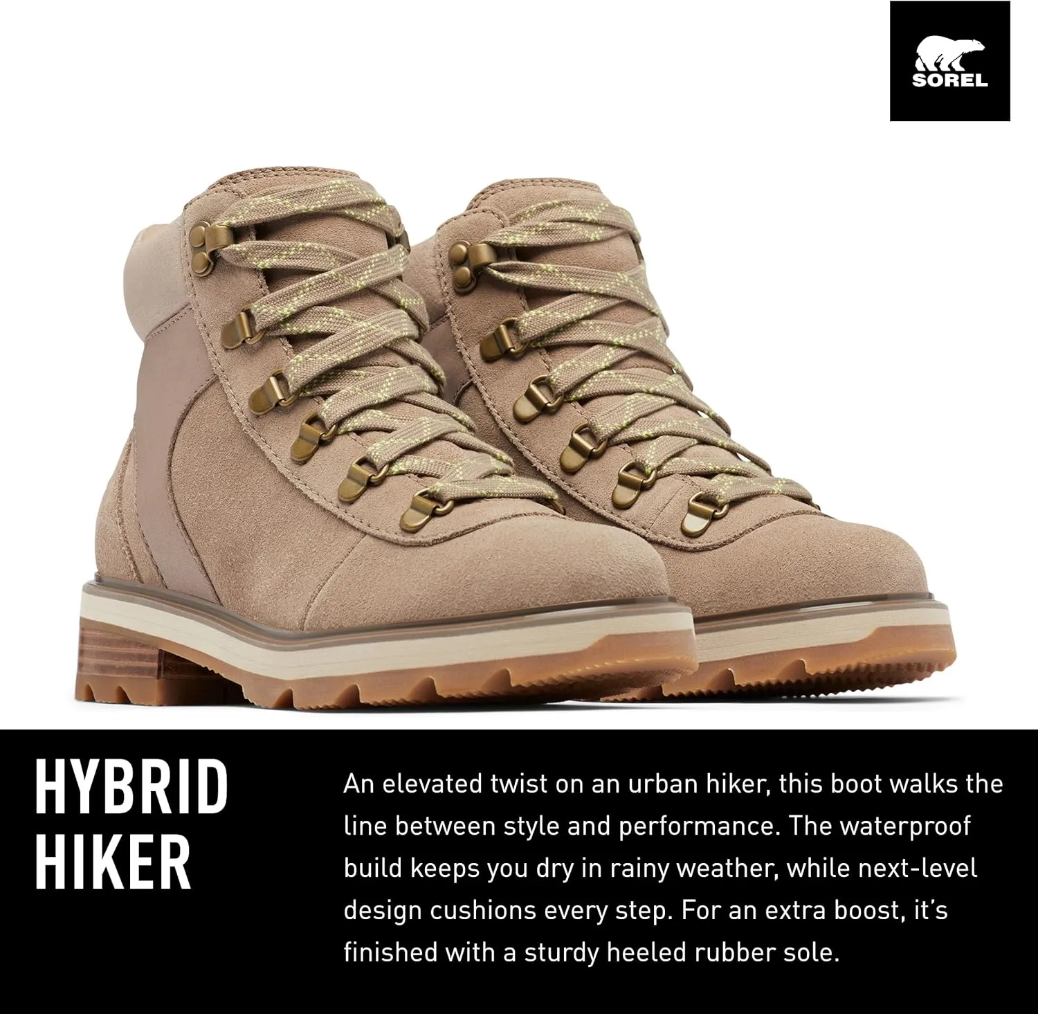 SOREL Women's Lennox Hiker Waterproof Boots