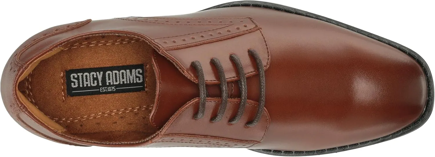 STACY ADAMS Boy's Kalvin Plain Toe Oxford