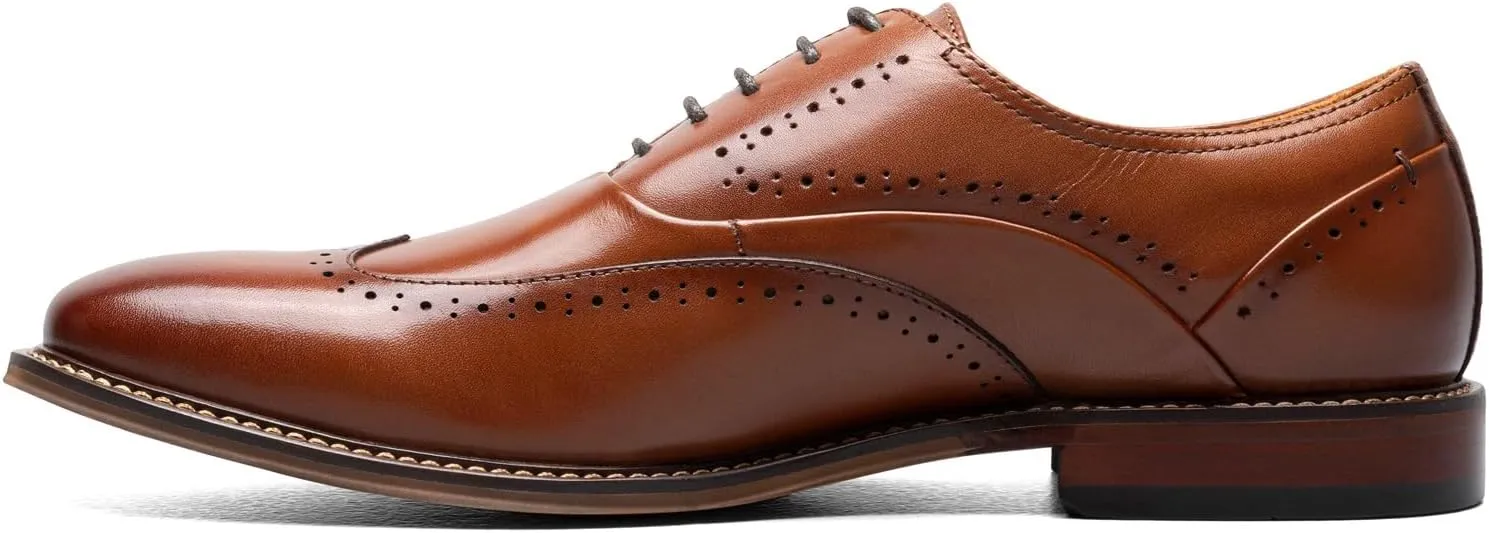 STACY ADAMS Men's MacArthur Wing Tip Oxford