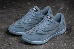 STEEL BLUE SUEDE TRAINER (MEN'S)