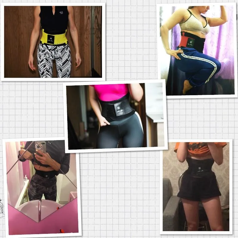 Sweat Waist Trainer Body Shape Shaper Xtreme Power Modeling Belt Faja