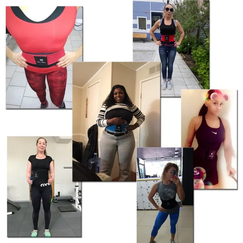 Sweat Waist Trainer Body Shape Shaper Xtreme Power Modeling Belt Faja
