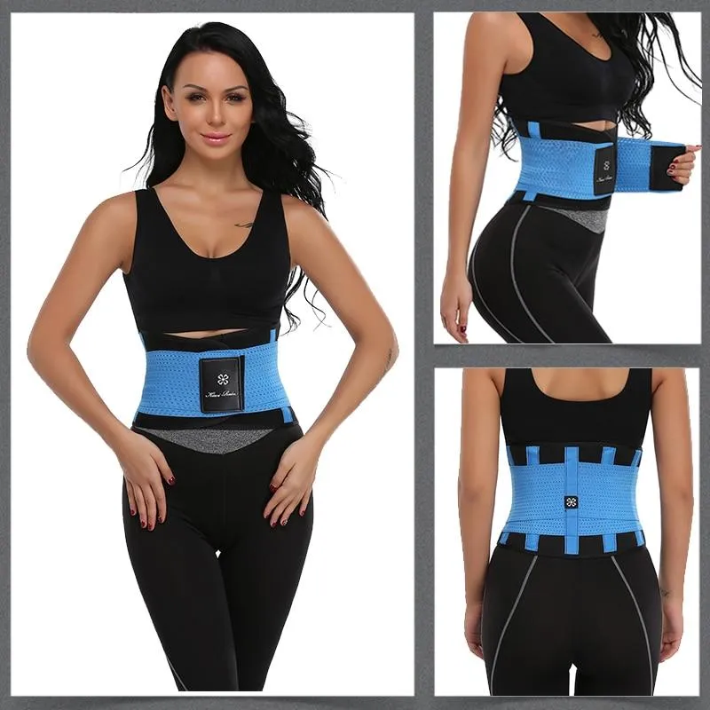 Sweat Waist Trainer Body Shape Shaper Xtreme Power Modeling Belt Faja