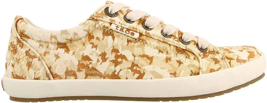 Taos Star Women's Sneaker - Iconic Style with Canvas Design for Everyday Adventures - Custom Fit Lacing and Premium Removable Footbed with Arch Support for All Day Comfort