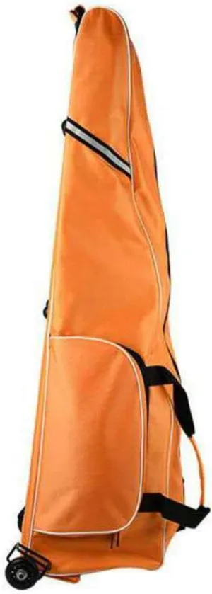 TBQATNTS Fencing Draw-bar Wheel Bag,Fencing Bag with Wheels,Fencing Equipment Bag,Fencing Bag Sword Storage Bag Portable Sword Pouch,Fencing Roller Bag,Suitable for Fencing Equipment,Orange