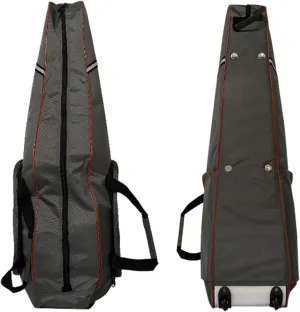 TBQATNTS Fencing Suit Pull Rod Type Sword Bag with Wheels - Suitable for Foil/Epee/Saber Mask and Fencing Gear