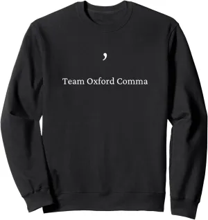 Team Oxford Comma Sweatshirt