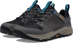 Teva Men's Grandview GTX Low Hiking Shoe, Dark Gull Grey/Blue Coral, 9.5