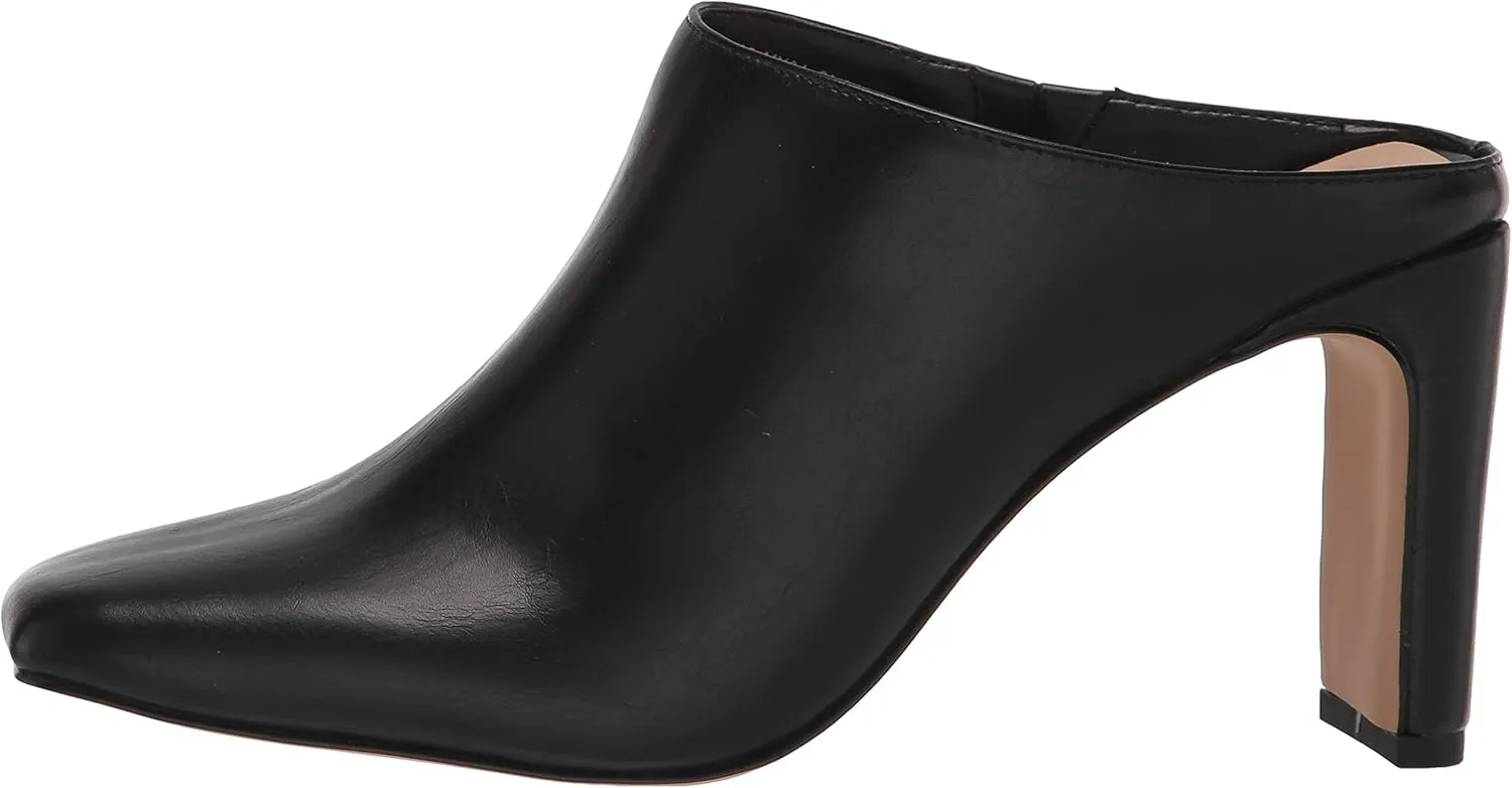 The Drop Women's Avena Square-Toe Block-Heel Mule