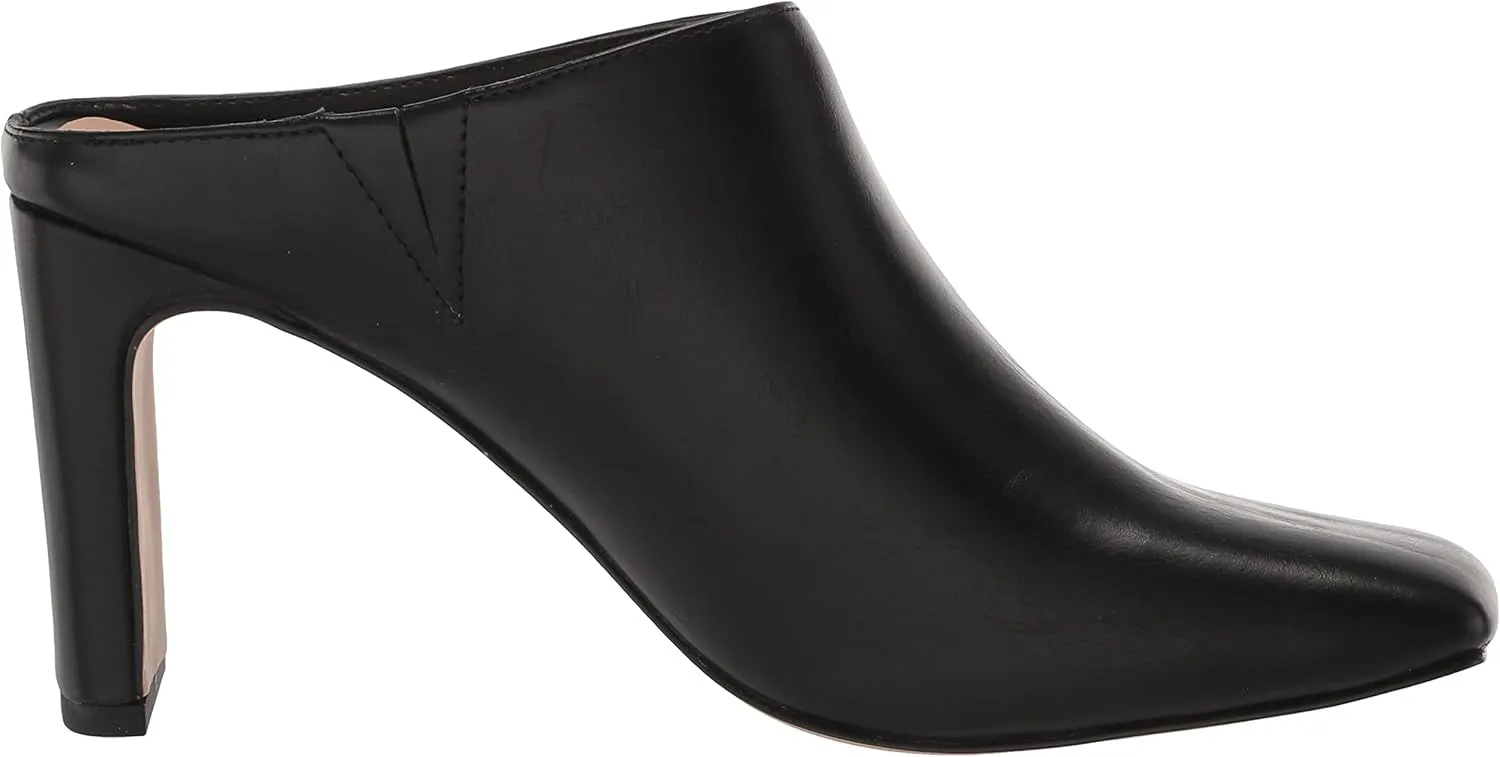 The Drop Women's Avena Square-Toe Block-Heel Mule
