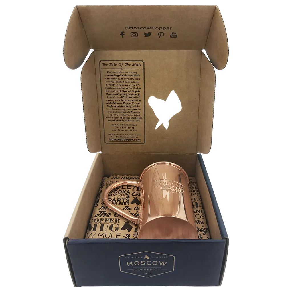 The Original Moscow Mule Mug with Gift Box