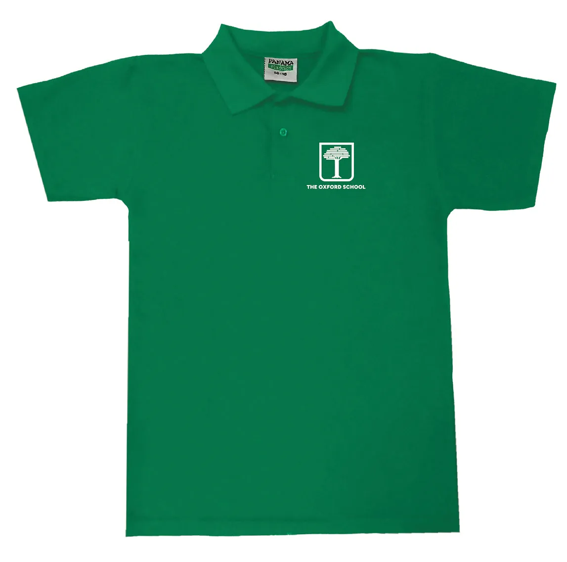 THE OXFORD POLOSHIRT PANAMA CLASSIC BORDADO-VERDE ESMERALDA