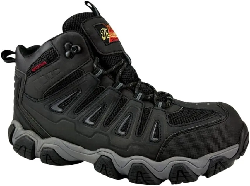 Thorogood Mens Crosstrex Series - Mid Cut Waterproof, Composite Safety Toe Hiker