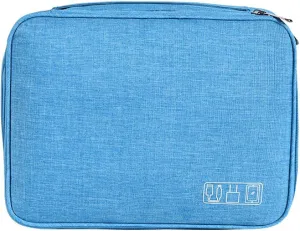 Three-layer digital bag, multi-function data cable storage bag, power bank, headset storage bag
