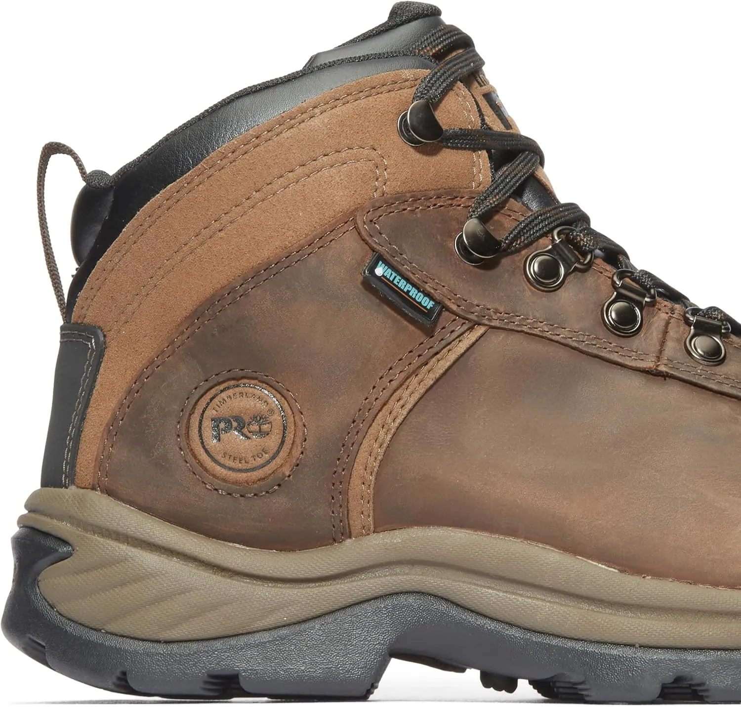 Timberland PRO Men's Flume Work Steel Safety Toe Waterproof Industrial Hiker Boot