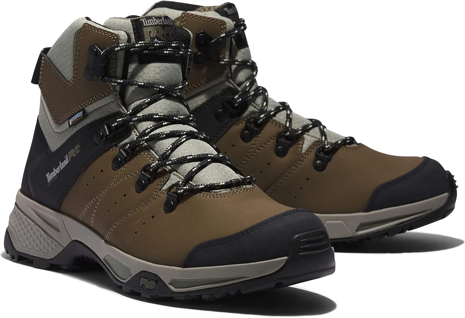 Timberland PRO Men's Switchback 6 Inch Composite Safety Toe Waterproof Industrial Hiker Work Boot