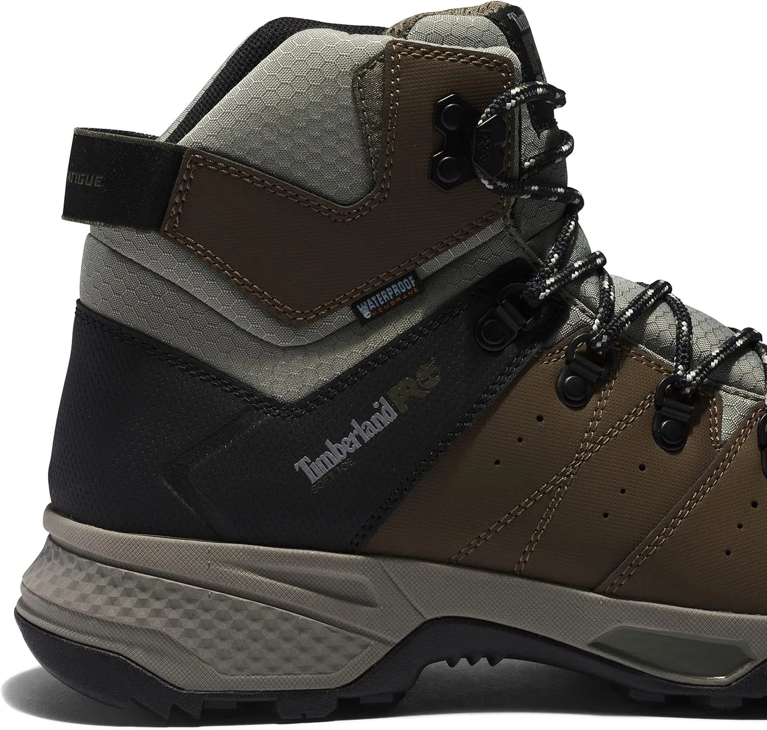 Timberland PRO Men's Switchback 6 Inch Composite Safety Toe Waterproof Industrial Hiker Work Boot